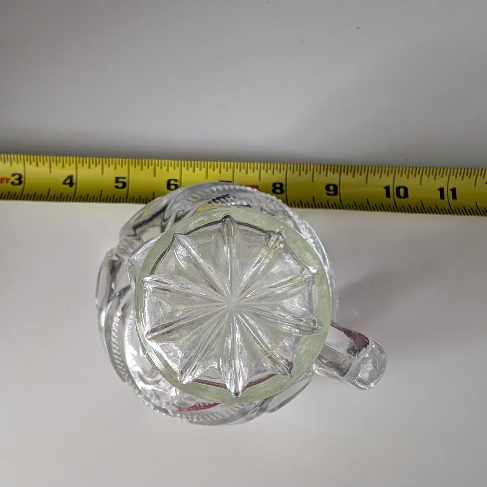 Vintage Cut Glass Cruet with Stopper